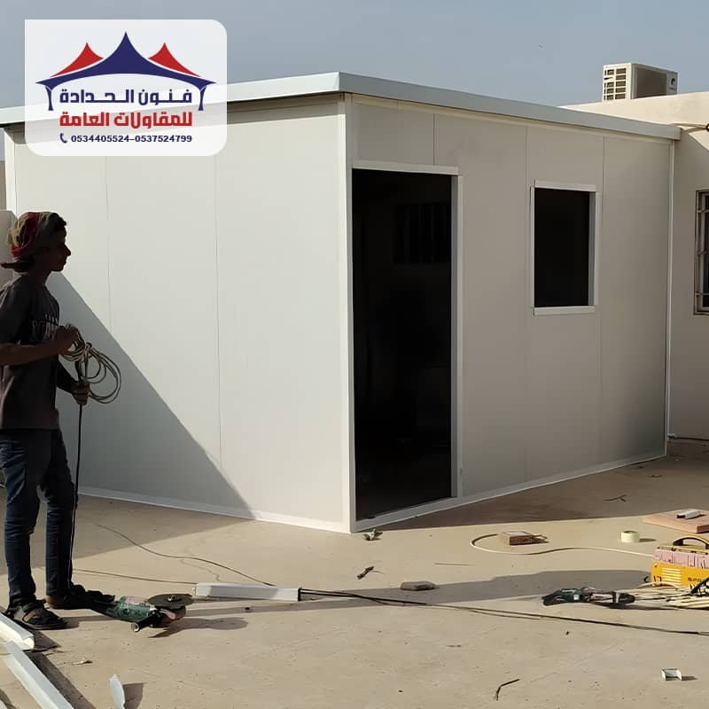 صور غرف ساندوتش بانل للاسطح بالرياض