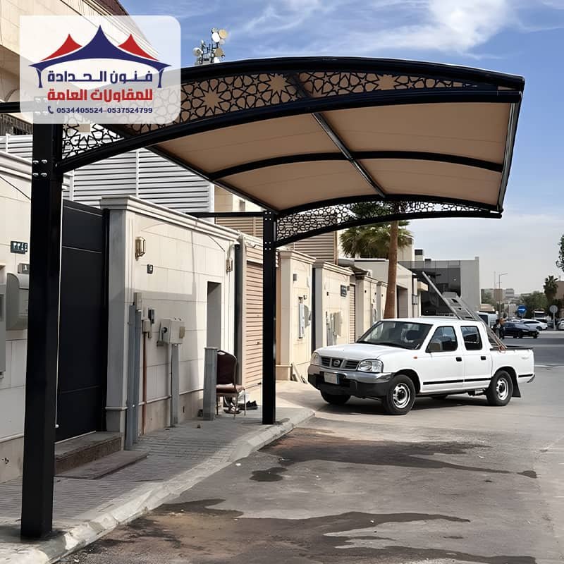 مظلات سيارات بدون أعمدة كابولي